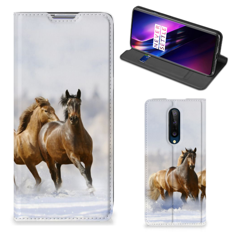 OnePlus 8 Hoesje maken Paarden