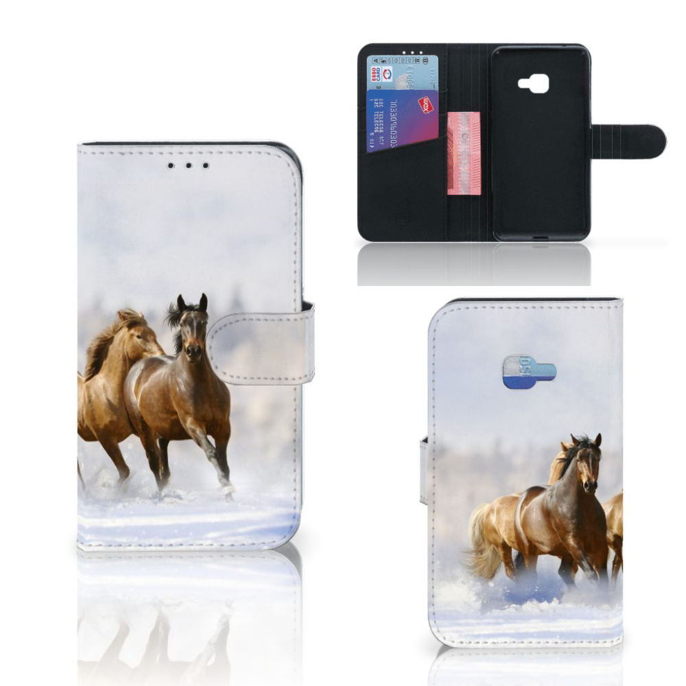 Uniek Hoesje Paarden voor de Samsung Galaxy Xcover 4