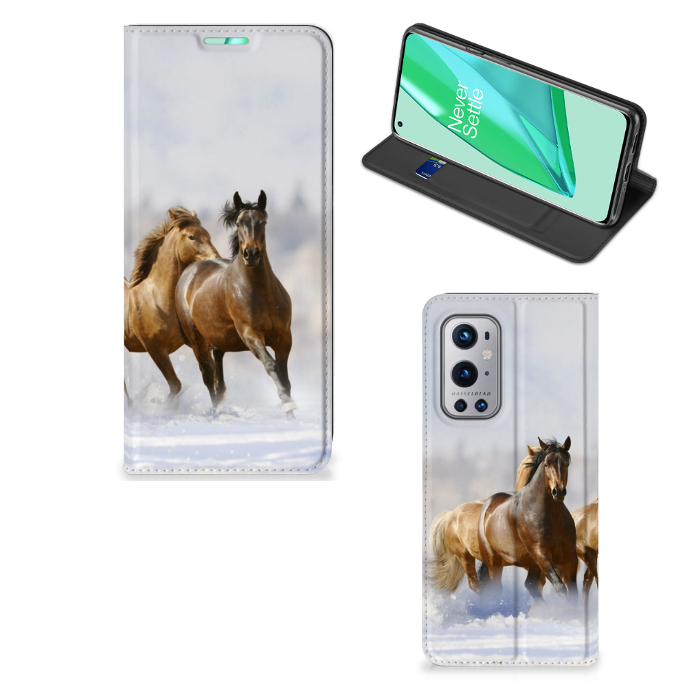 OnePlus 9 Pro Hoesje maken Paarden