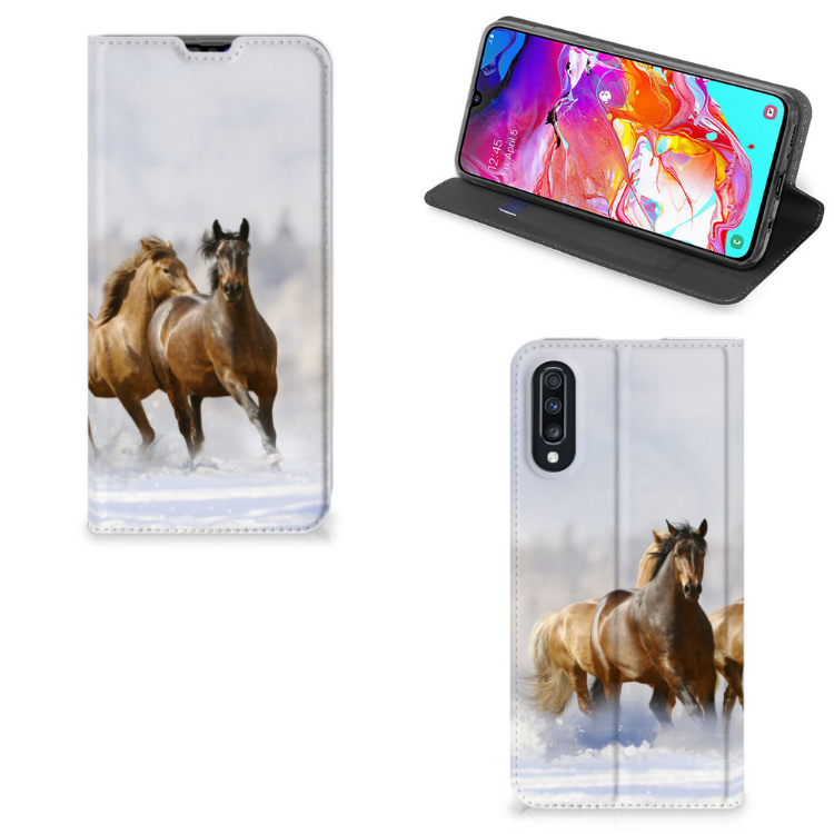 Samsung Galaxy A70 Hoesje maken Paarden
