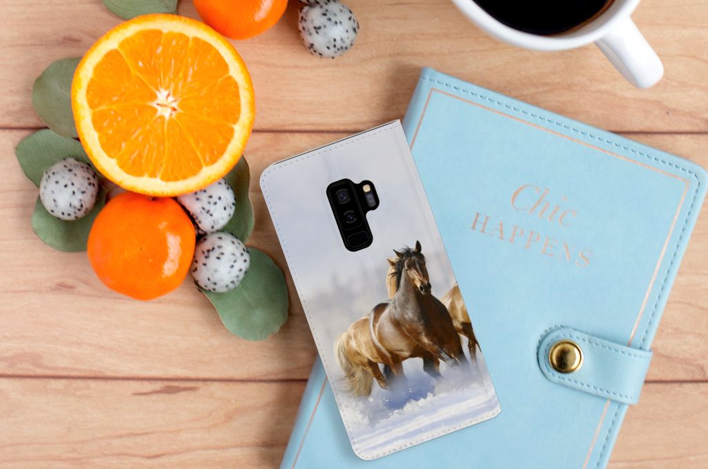 Samsung Galaxy S9 Plus Hoesje maken Paarden