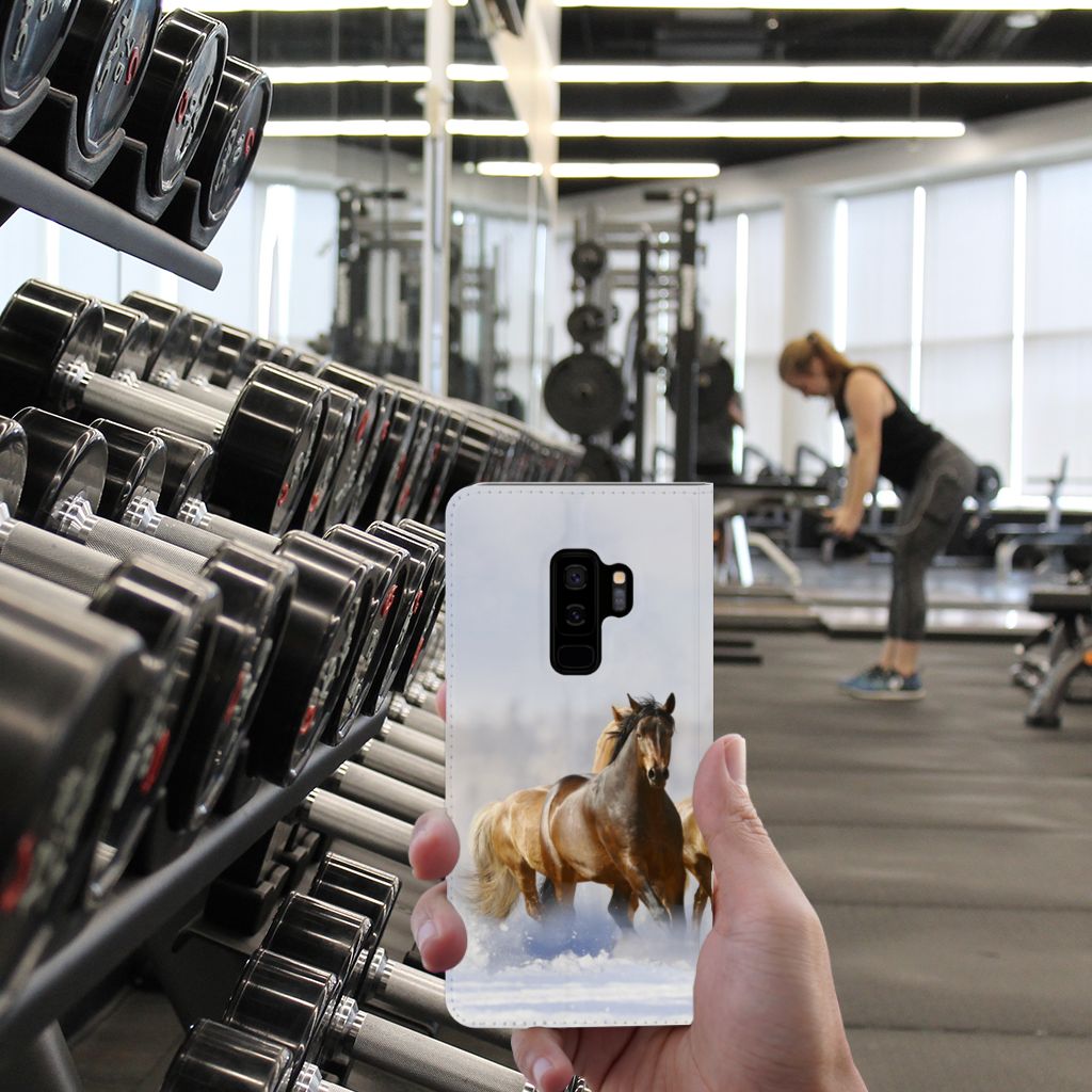 Samsung Galaxy S9 Plus Hoesje maken Paarden