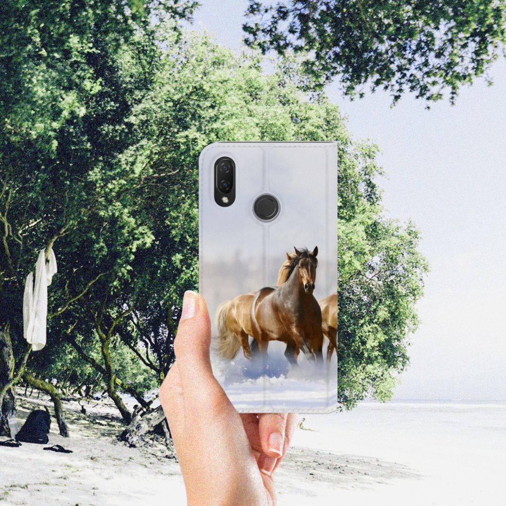 Huawei P Smart Plus Hoesje maken Paarden