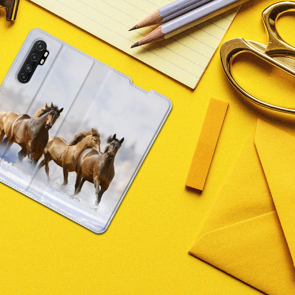 Xiaomi Mi Note 10 Lite Hoesje maken Paarden