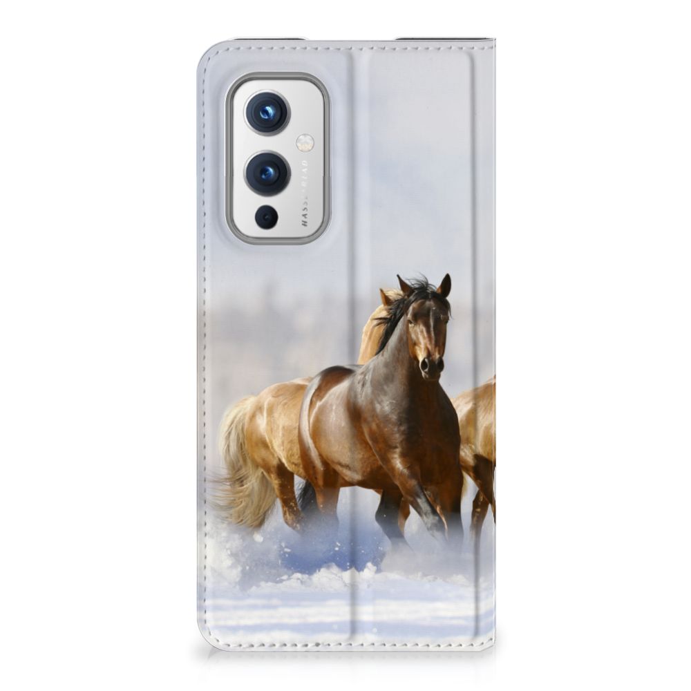 OnePlus 9 Hoesje maken Paarden