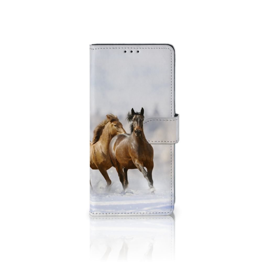 OPPO Find X2 Pro Telefoonhoesje met Pasjes Paarden