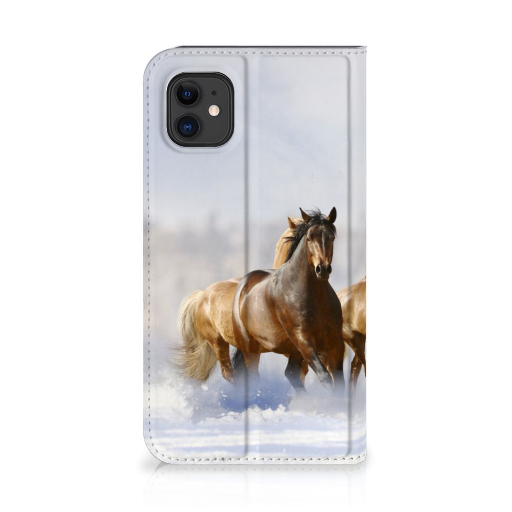 Apple iPhone 11 Hoesje maken Paarden