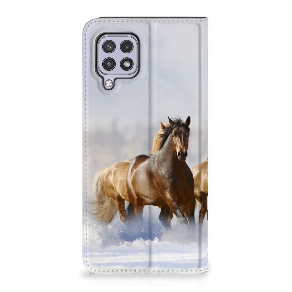 Samsung Galaxy A22 4G | M22 Hoesje maken Paarden