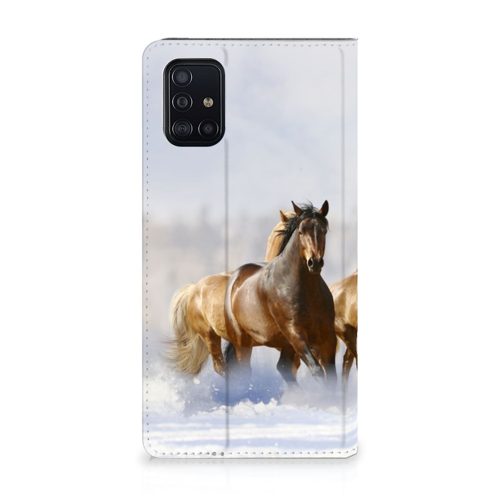 Samsung Galaxy A51 Hoesje maken Paarden