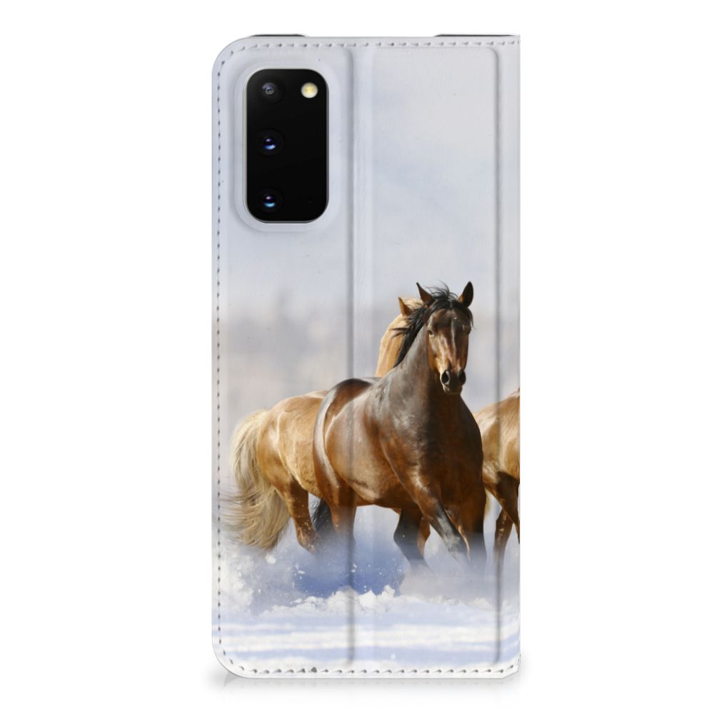 Samsung Galaxy S20 Hoesje maken Paarden