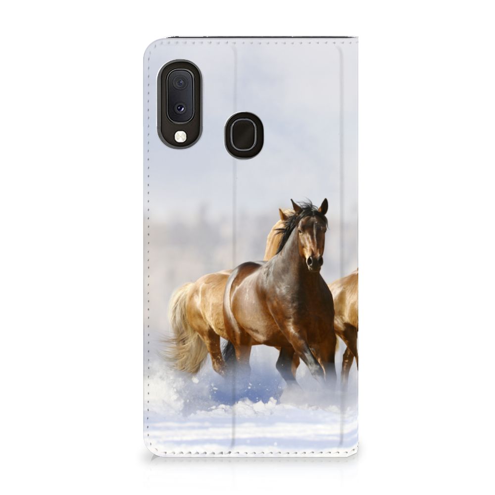 Samsung Galaxy A20e Hoesje maken Paarden
