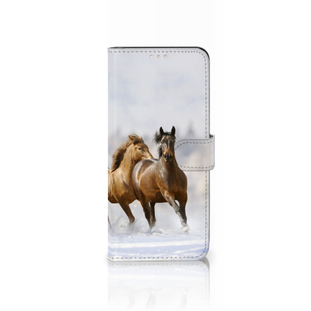 Xiaomi 11T | 11T Pro Telefoonhoesje met Pasjes Paarden
