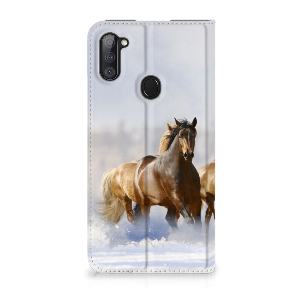 Samsung Galaxy M11 | A11 Hoesje maken Paarden