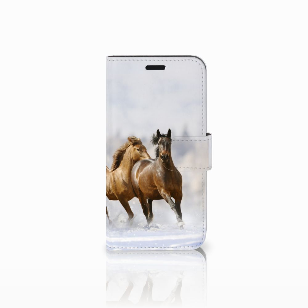 Huawei Nova Telefoonhoesje met Pasjes Paarden