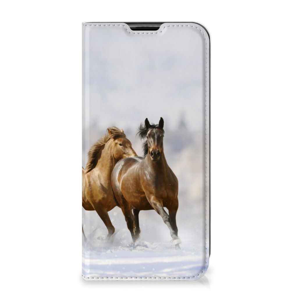 Huawei P40 Lite Hoesje maken Paarden