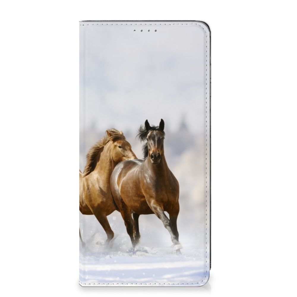 Samsung Galaxy A12 Hoesje maken Paarden