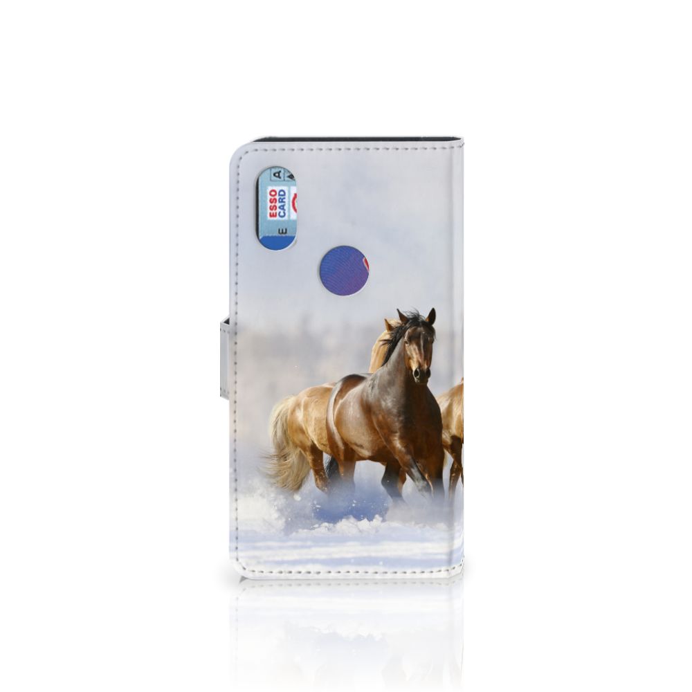 Xiaomi Mi Mix 2s Telefoonhoesje met Pasjes Paarden