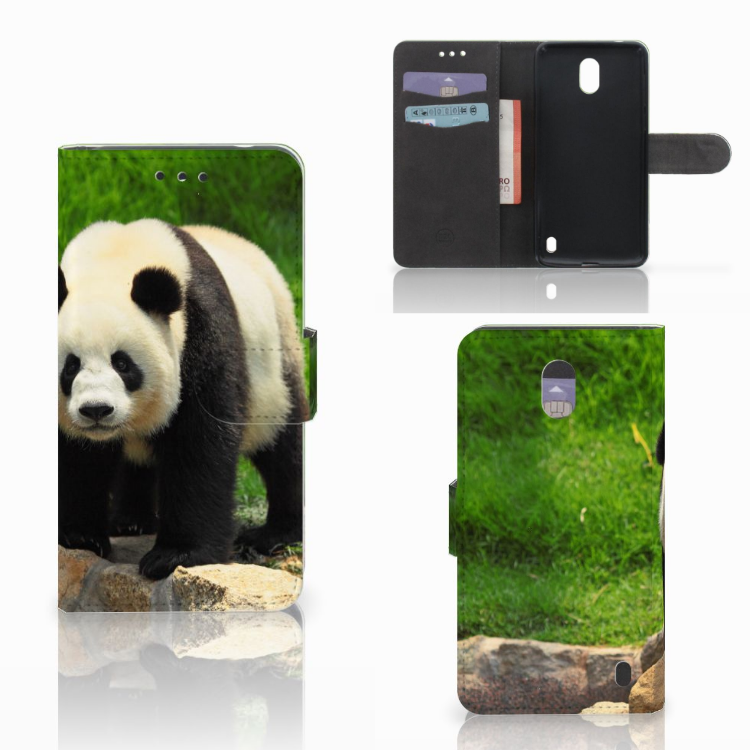 Nokia 2 Telefoonhoesje met Pasjes Panda