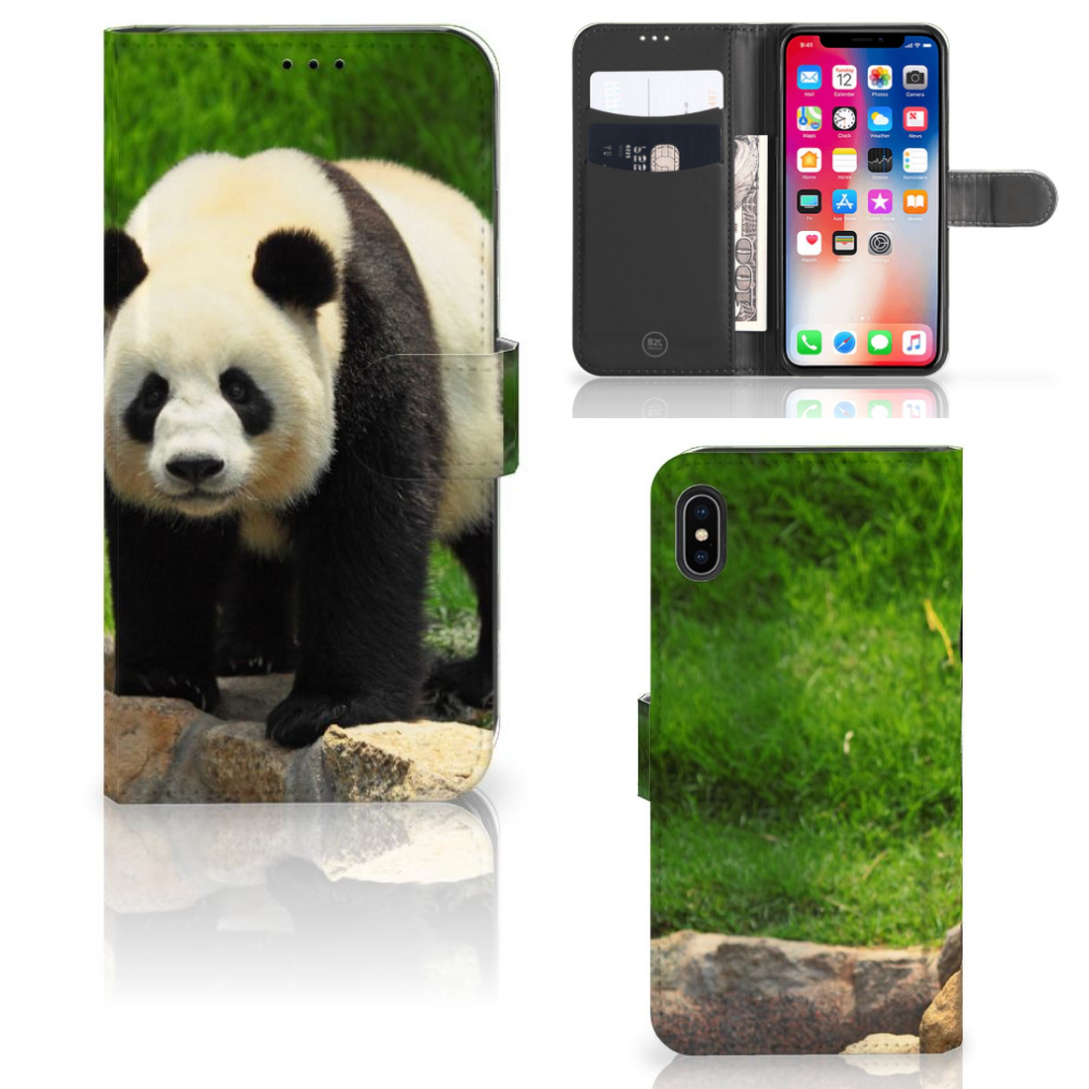 Apple iPhone Xs Max Boekhoesje Design Panda