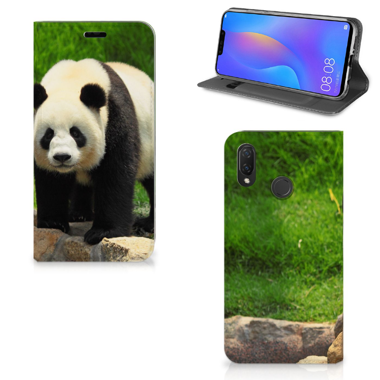 Huawei P Smart Plus Standcase Hoesje Design Panda