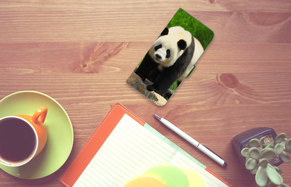Motorola Moto G54 Telefoonhoesje met Pasjes Panda