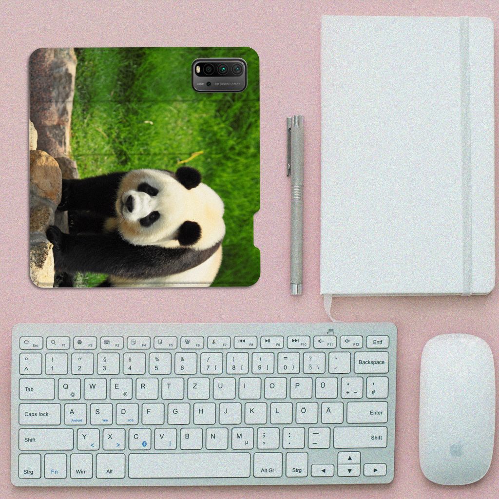 Xiaomi Poco M3 | Redmi 9T Hoesje maken Panda