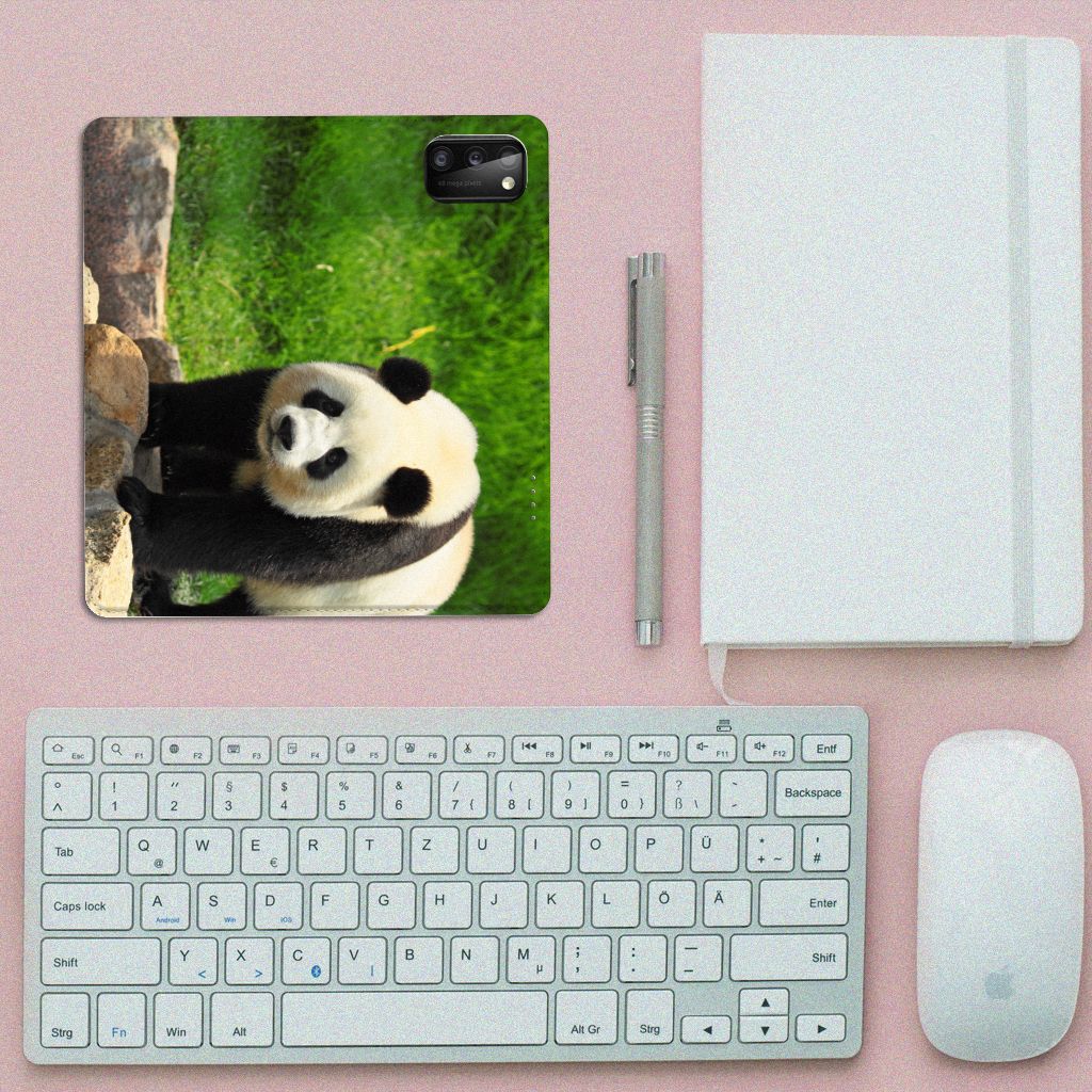 Samsung Galaxy A41 Hoesje maken Panda