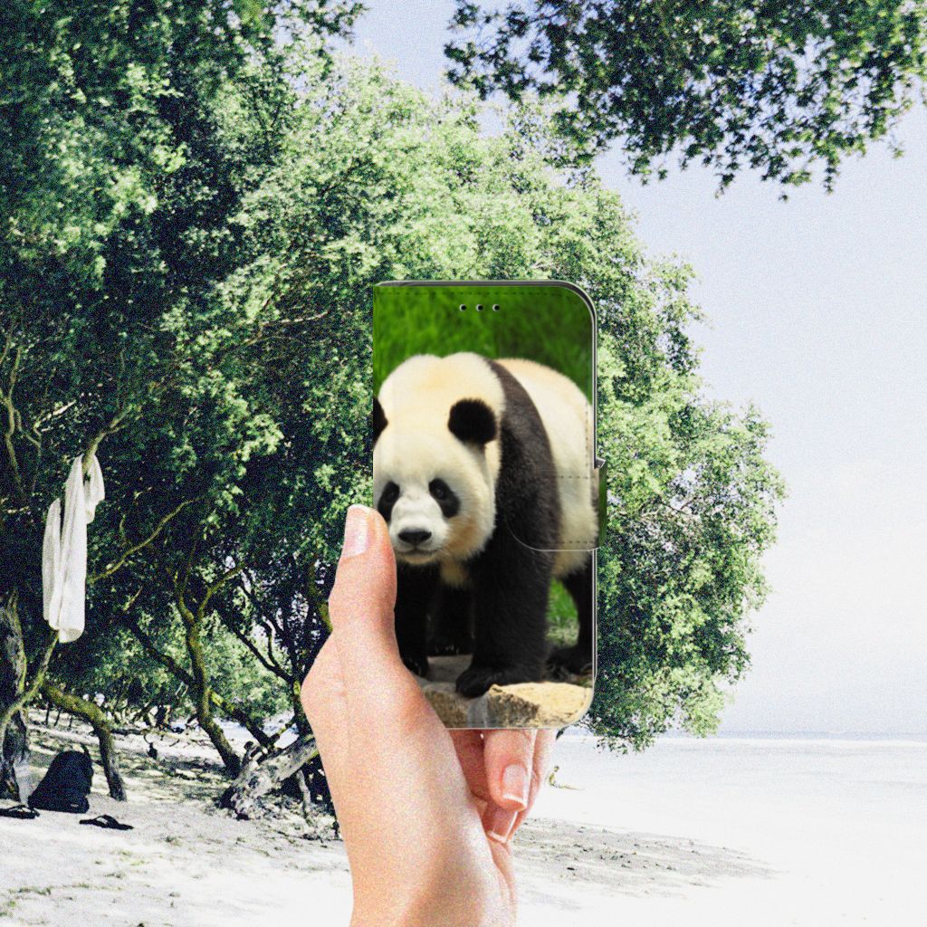 Apple iPhone 11 Pro Telefoonhoesje met Pasjes Panda