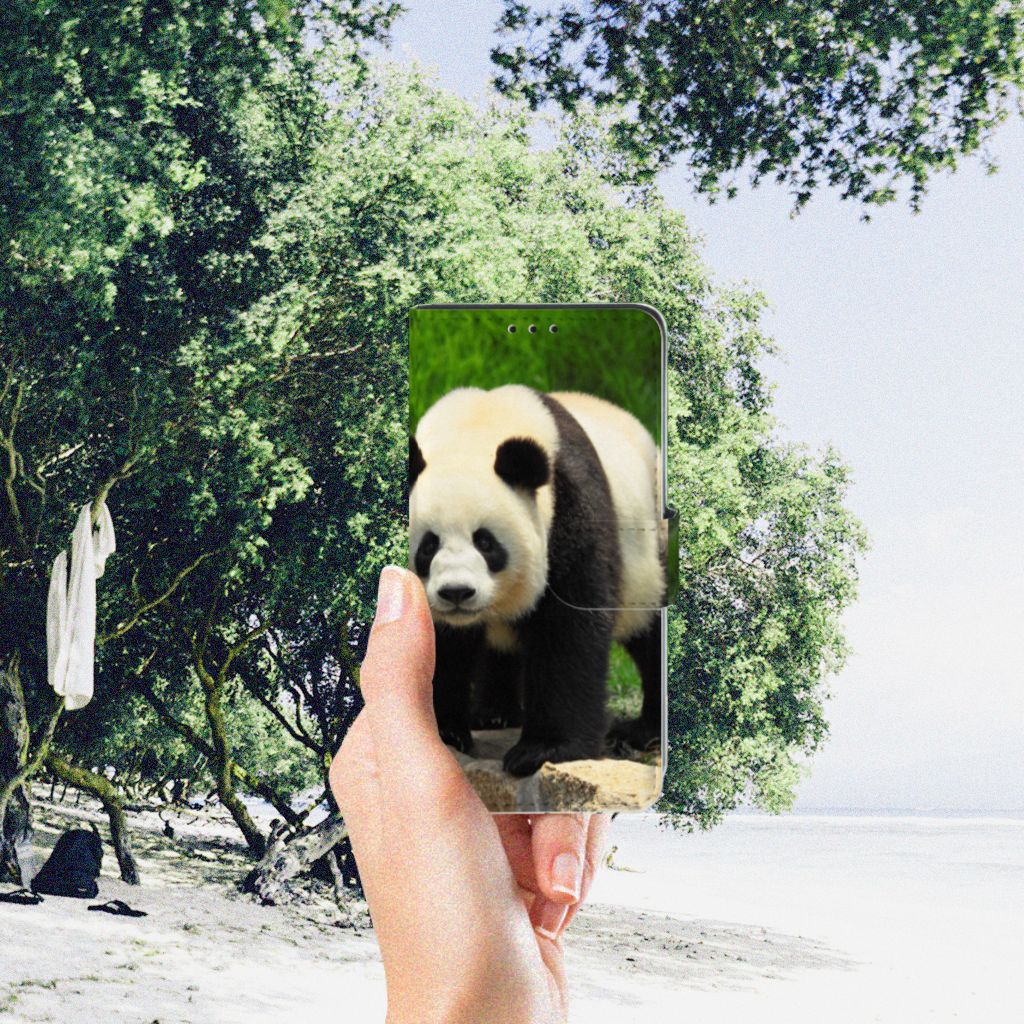 Xiaomi Redmi 7A Telefoonhoesje met Pasjes Panda