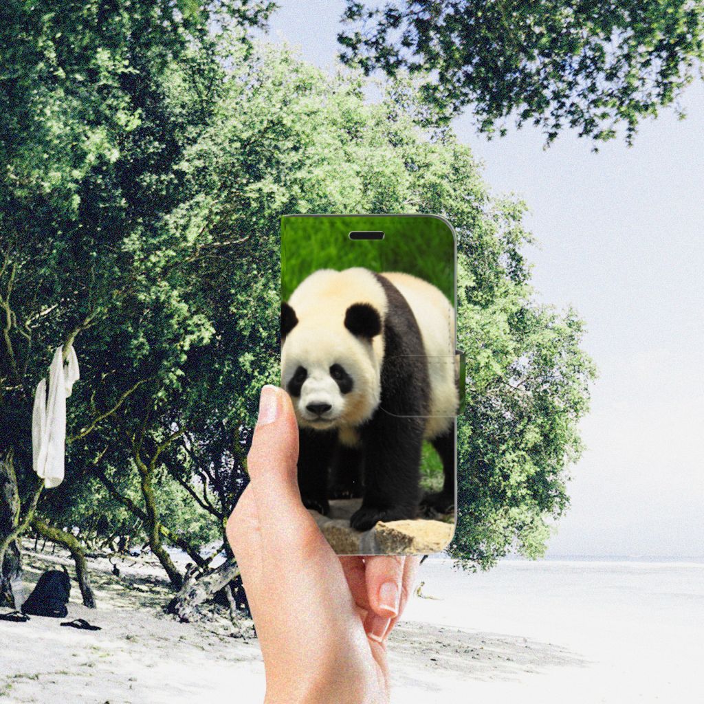 Huawei Nova Telefoonhoesje met Pasjes Panda
