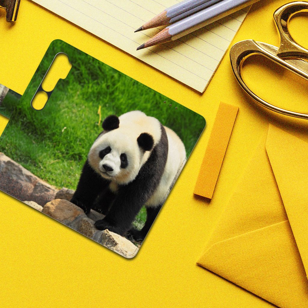 Xiaomi Mi Note 10 Pro Telefoonhoesje met Pasjes Panda