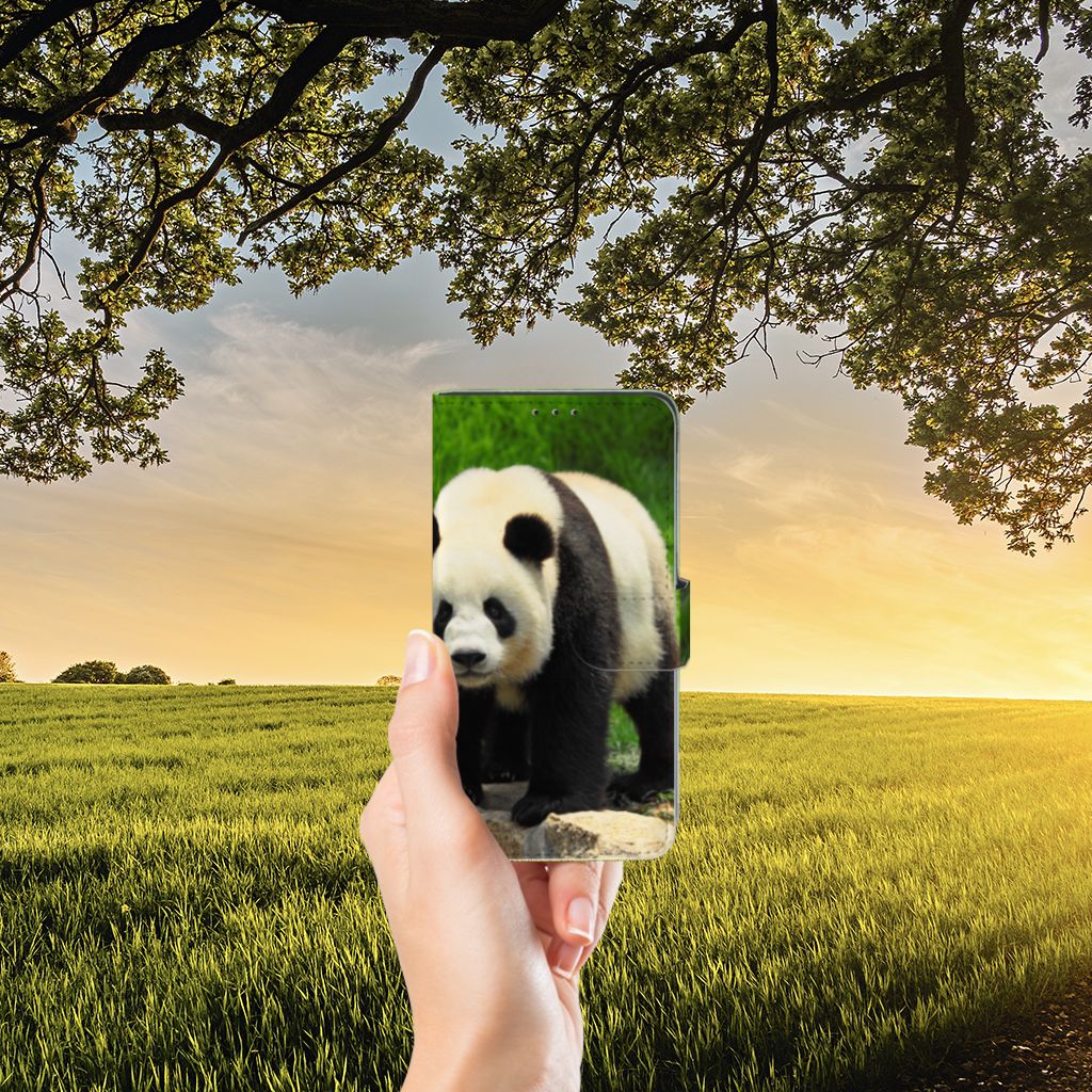 Xiaomi Mi Mix 2s Telefoonhoesje met Pasjes Panda