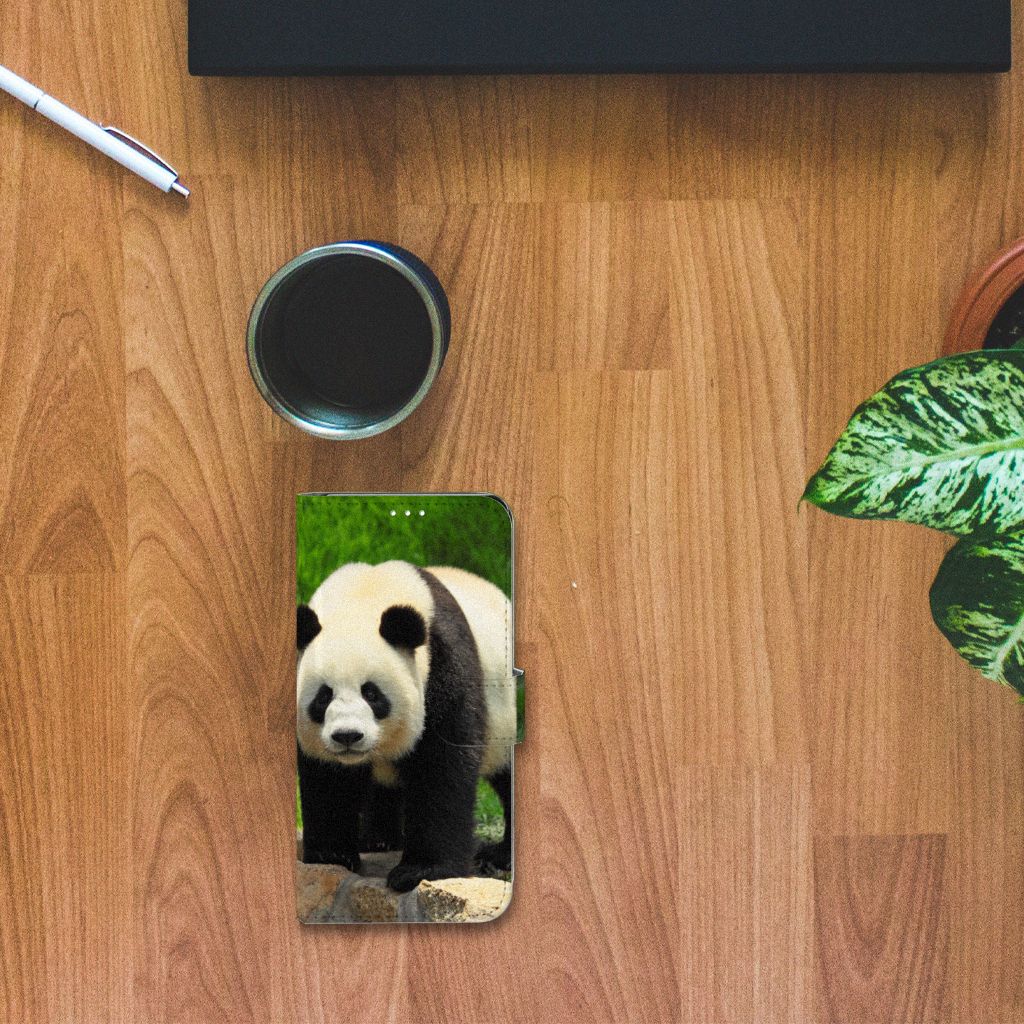 Huawei P30 Pro Telefoonhoesje met Pasjes Panda