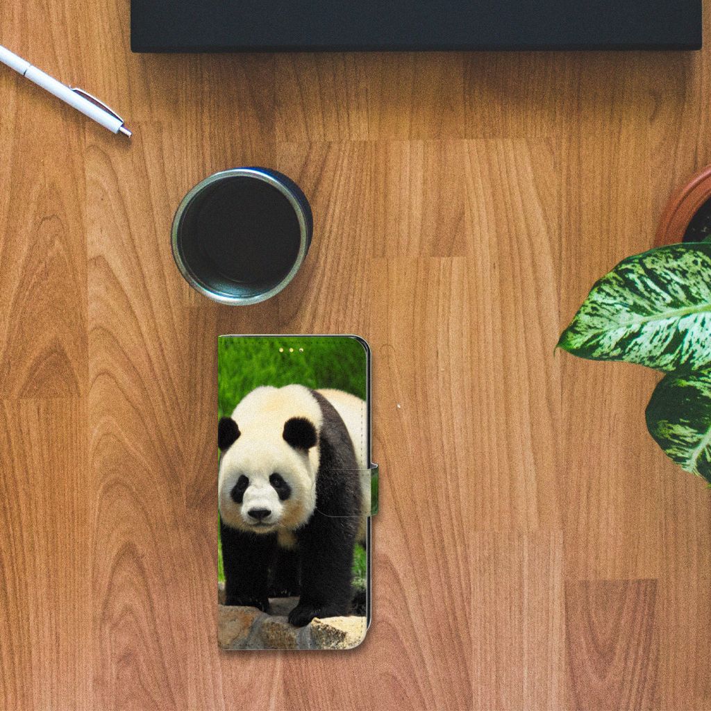 Xiaomi Poco X3 | Poco X3 Pro Telefoonhoesje met Pasjes Panda