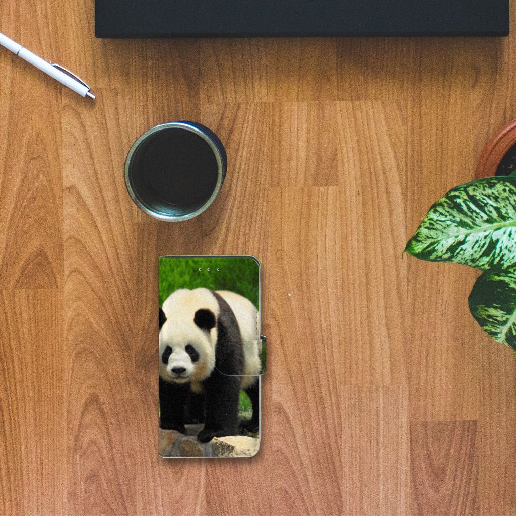 Huawei P20 Telefoonhoesje met Pasjes Panda