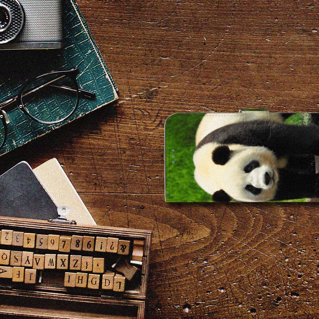 Xiaomi 11 Lite 5G NE | Mi 11 Lite Telefoonhoesje met Pasjes Panda