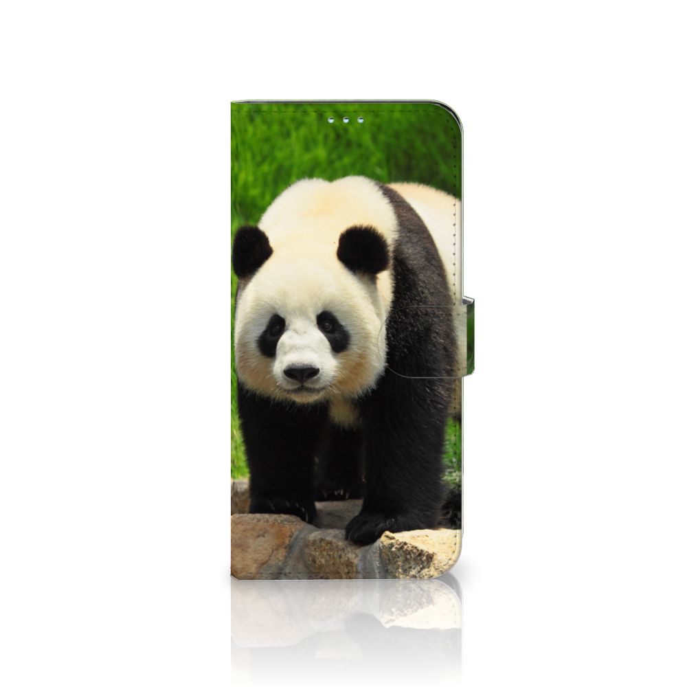 Motorola Moto G9 Power Telefoonhoesje met Pasjes Panda
