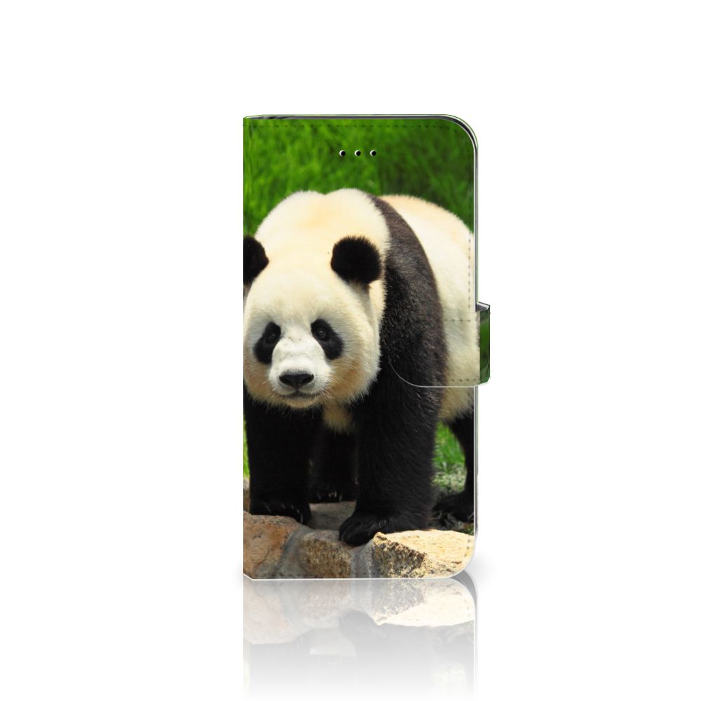Apple iPhone 7 Plus | 8 Plus Telefoonhoesje met Pasjes Panda