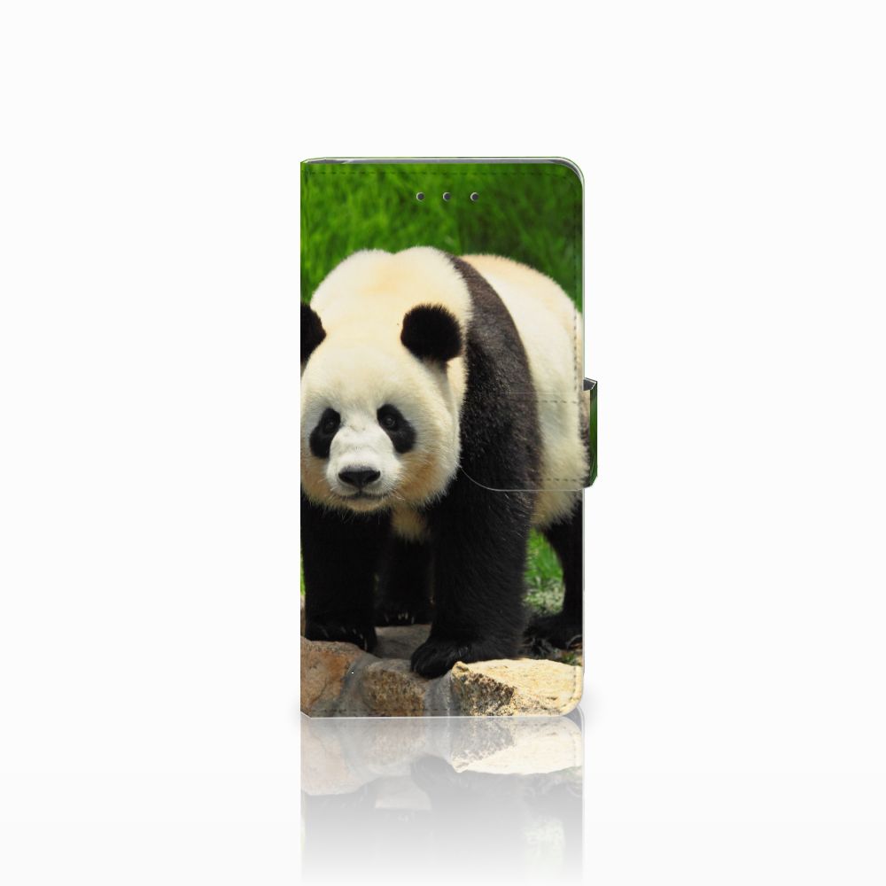 Samsung Galaxy Grand Prime | Grand Prime VE G531F Telefoonhoesje met Pasjes Panda