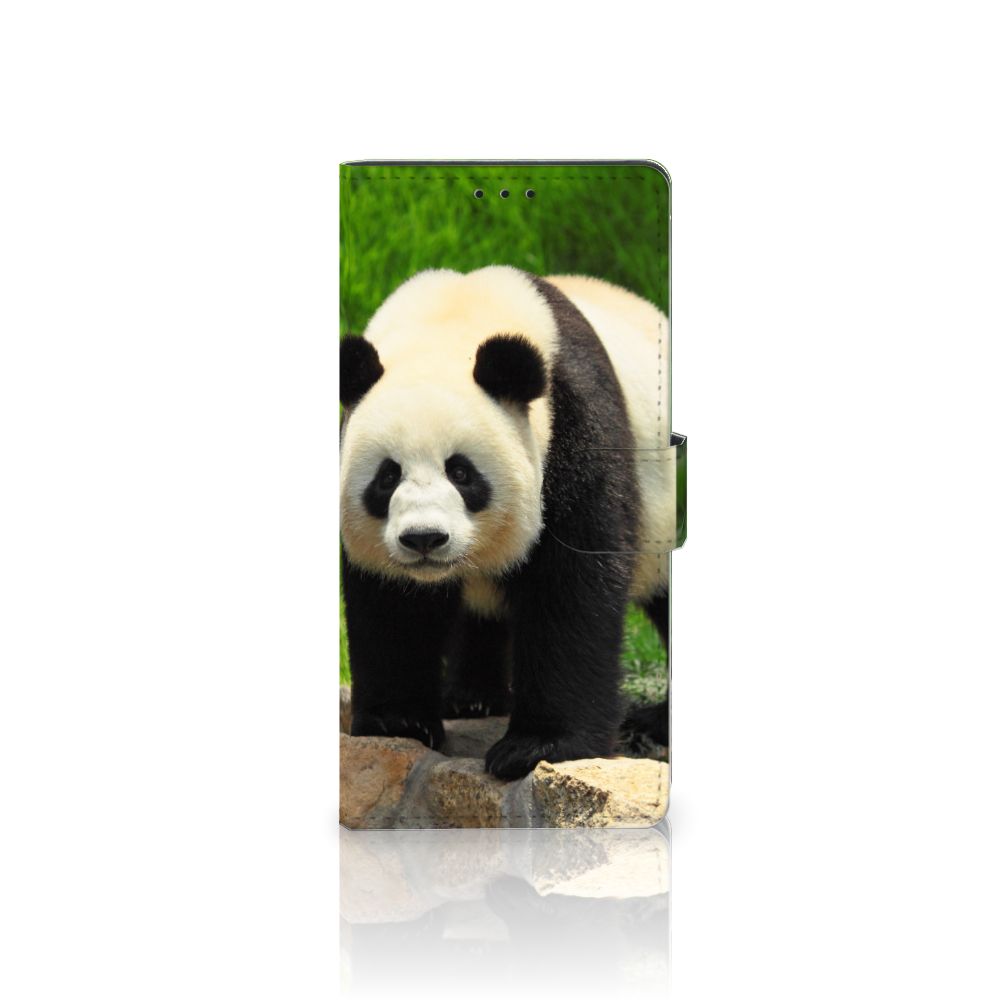 Samsung Galaxy A02s | M02s Telefoonhoesje met Pasjes Panda