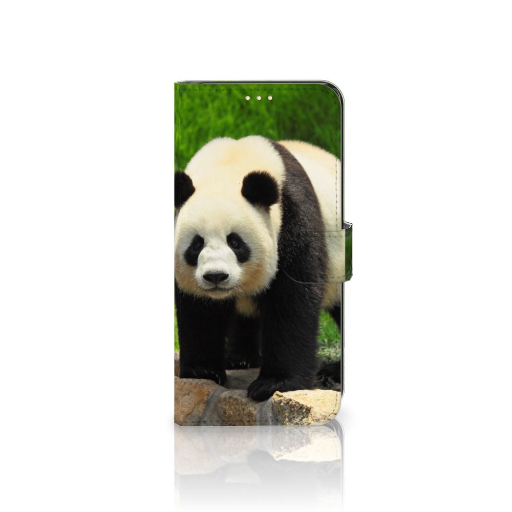 Xiaomi Redmi Note 10S | 10 4G | Poco M5s Telefoonhoesje met Pasjes Panda