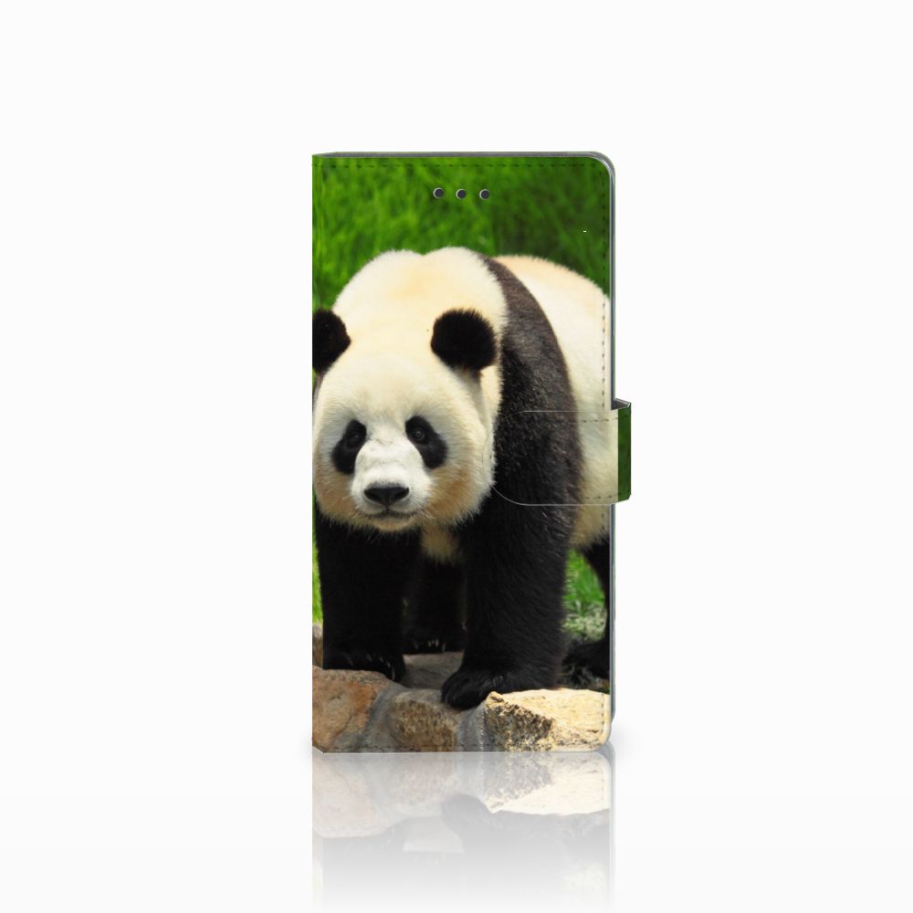 Samsung Galaxy Note 8 Telefoonhoesje met Pasjes Panda