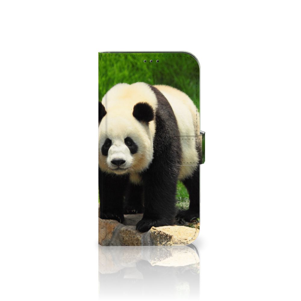 Apple iPhone 12 Pro Max Telefoonhoesje met Pasjes Panda