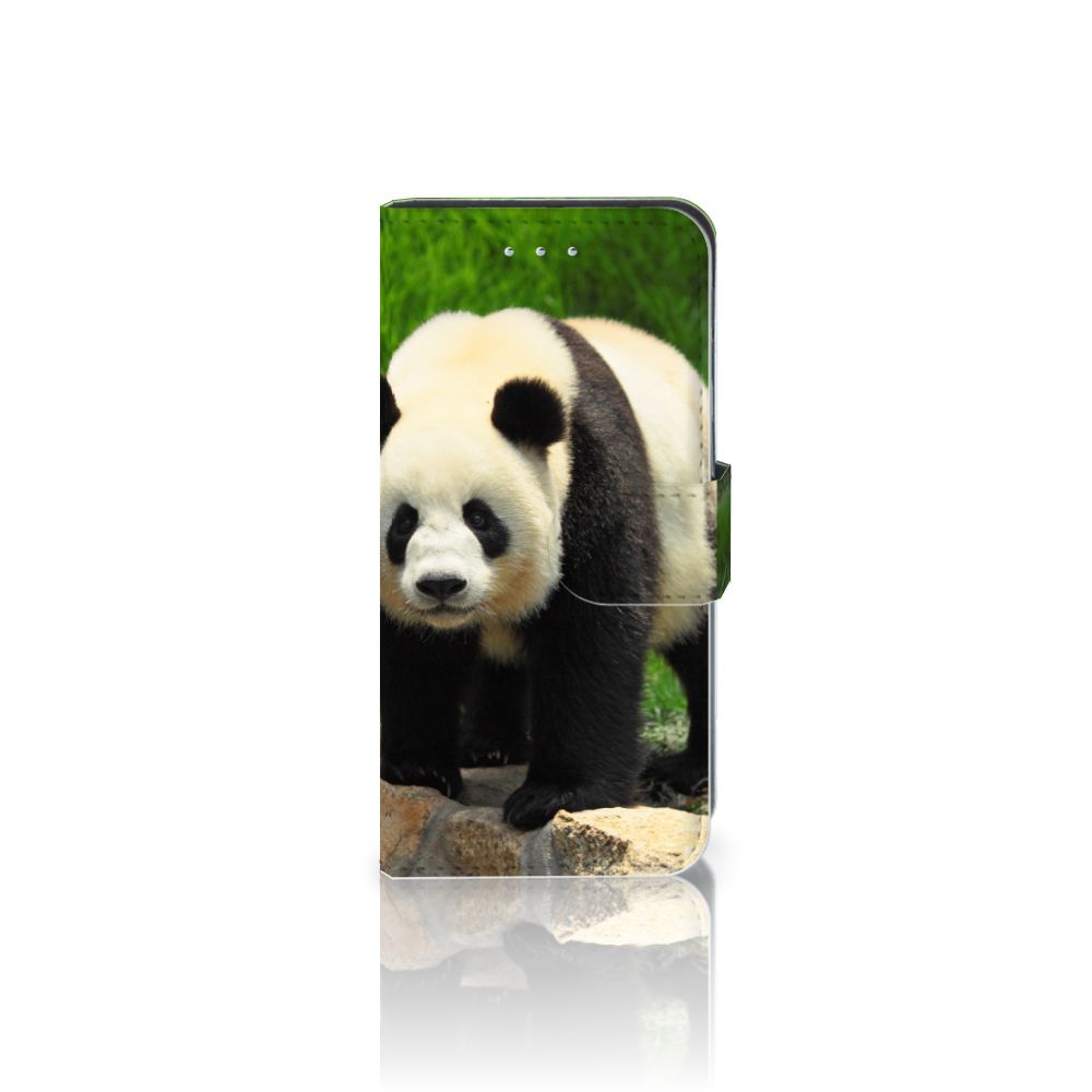 Samsung Galaxy S6 Edge Telefoonhoesje met Pasjes Panda