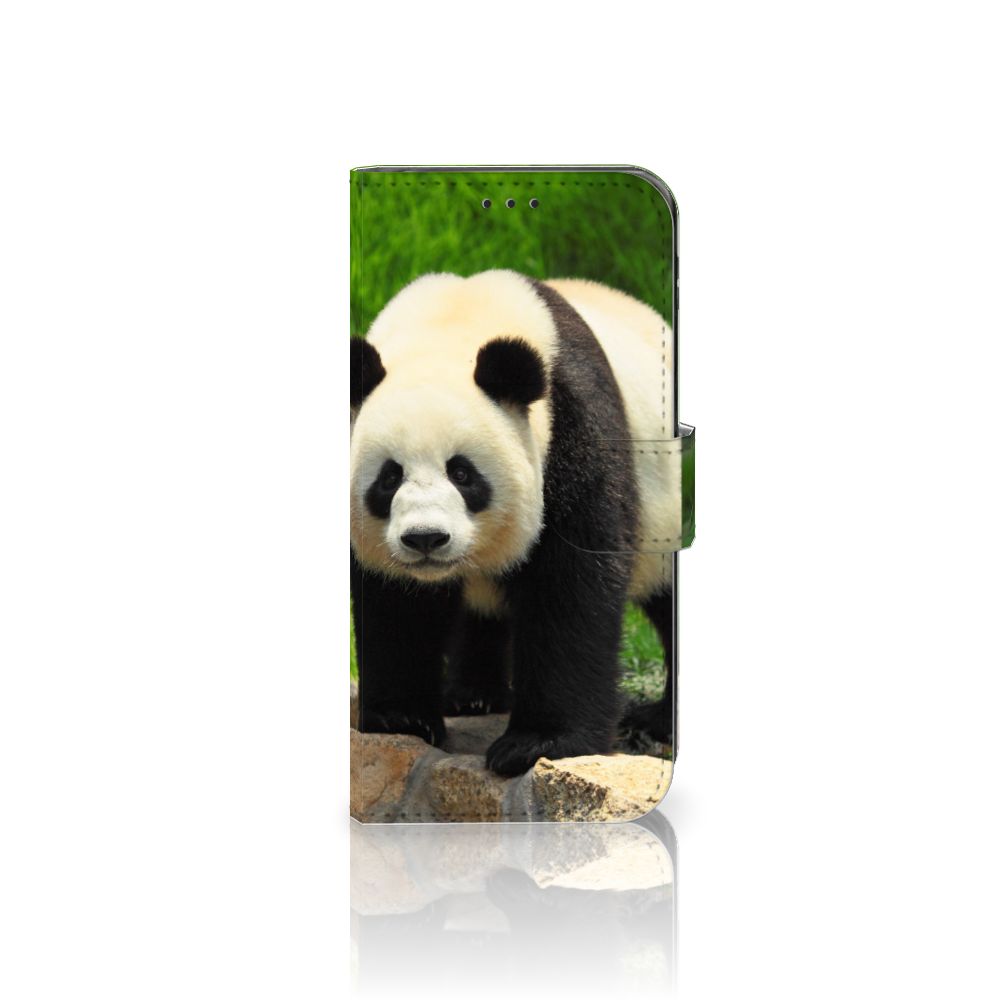 Samsung Galaxy J5 2017 Telefoonhoesje met Pasjes Panda
