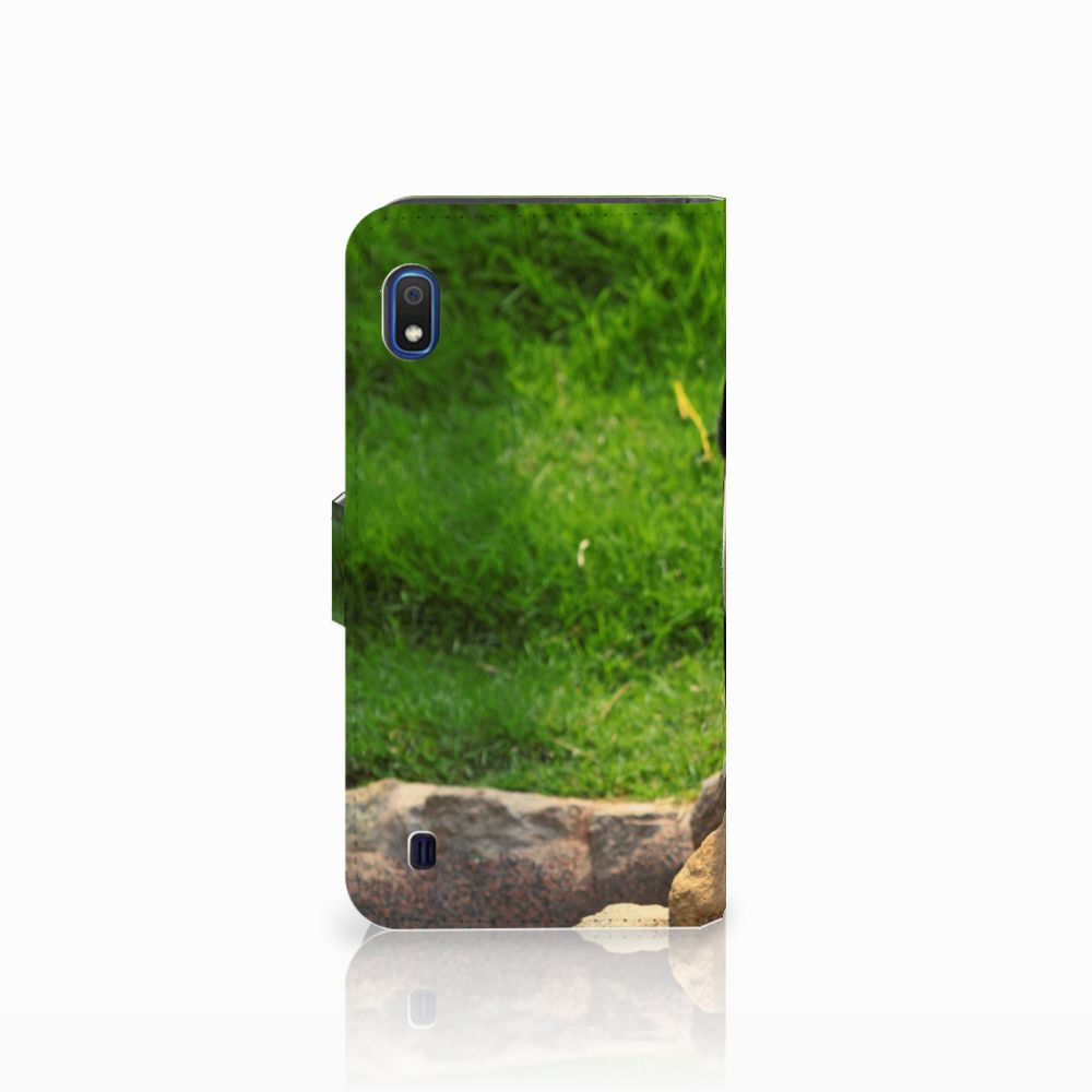 Samsung Galaxy A10 Telefoonhoesje met Pasjes Panda