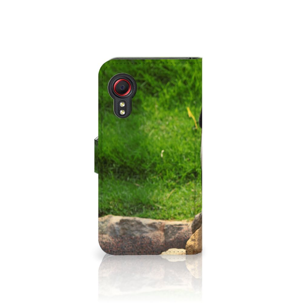 Samsung Galaxy Xcover 5 Telefoonhoesje met Pasjes Panda