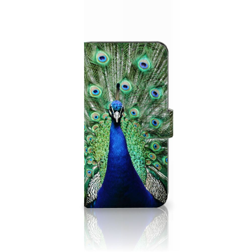 Samsung Galaxy A22 4G | M22 Telefoonhoesje met Pasjes Pauw