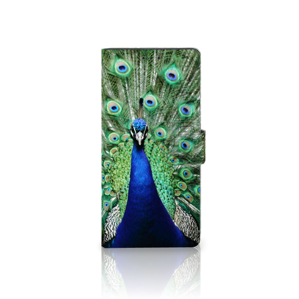 Samsung Galaxy A02s | M02s Telefoonhoesje met Pasjes Pauw
