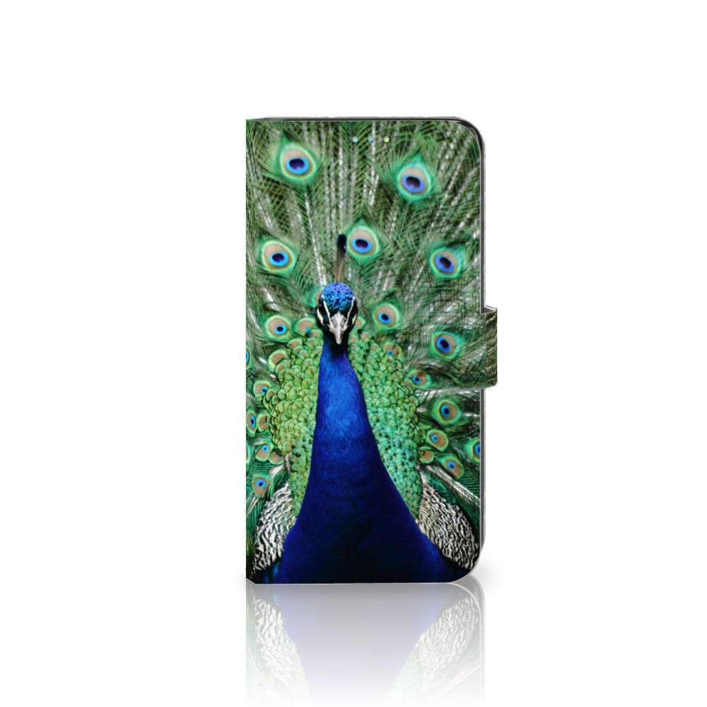 Samsung Galaxy A52 Telefoonhoesje met Pasjes Pauw